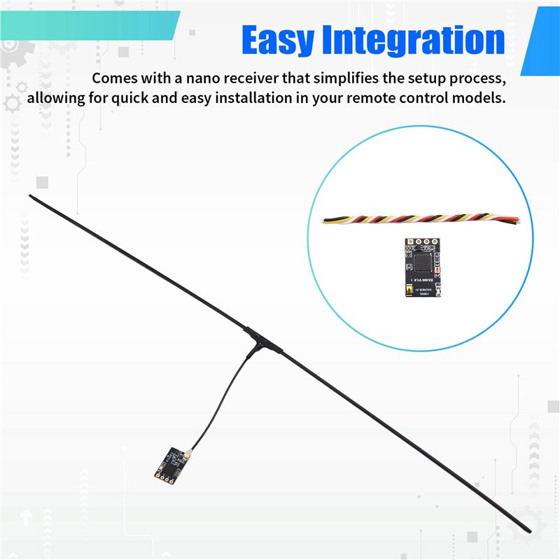 433Mhz Receiver Module - YSUN-5X 433Mhz TX400 RX Nano-Empfänger ELRS-Modul