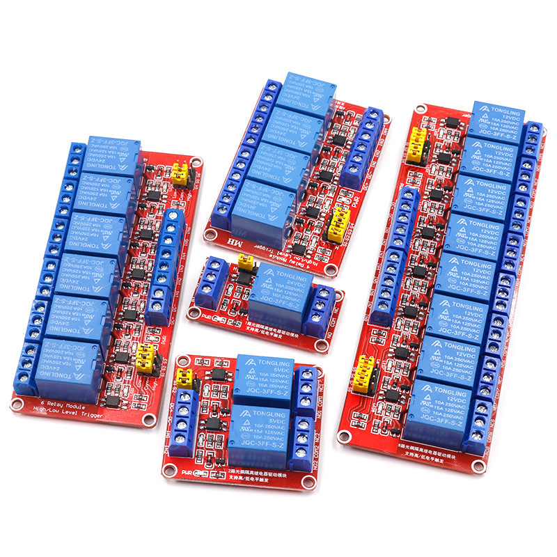 1/2/4/8-Kanal-Relaismodul mit  – Relay 8 Channel Board Bewertung und Preis