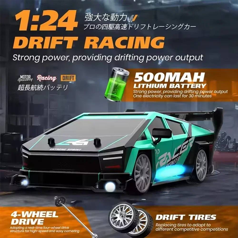 1/24 4WD RC Drift-Auto 2,4 GHz – Home Automation Tutorial Bewertung und Preis